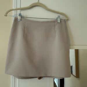 Abercrombie & Fitch Cream Mini Skort